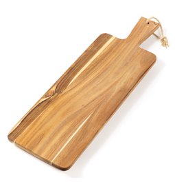 Serving board, acacia wood, H1.5x60x19cm