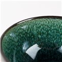 Миска Elia, черный/бирюзовый, керамика, D13.8cm, H7.4cm