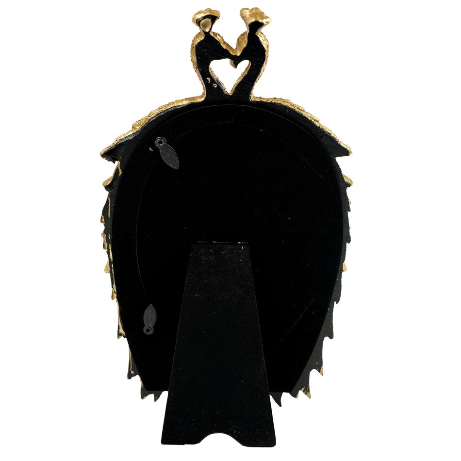 Фоторамка Peacocks, золотой цвет, 10x15cm