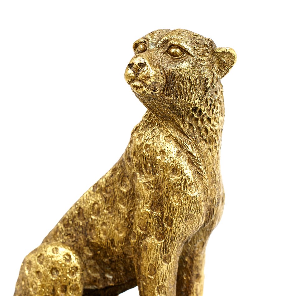 Bookend Animals, gold color, set, H23.5x34x11cm