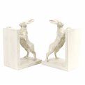 Bookend Rabbit Bookend, white, set, H22x32x11cm