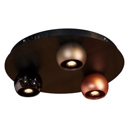 Потолочный светильник Ilguna, 85-265V, Bridgelux, H6.5cm, D35cm, LED 7W, 3000K