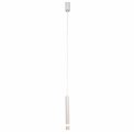 Pendant lamp Itakka White, 85-265V, Bridgelux, H45-200cm, D4cm, LED 10W, 3000K
