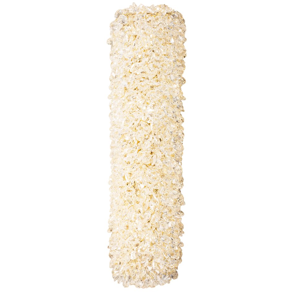 Wall lamp Keliberg, gold/champagne color, H40x12x11cm, G4x5 5W(MAX)