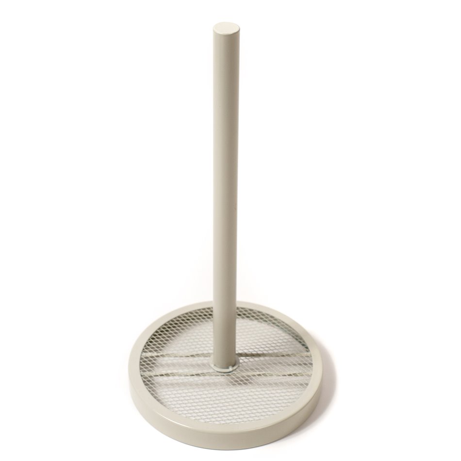 Kitchen towel holder MAYAJ, beige, metal, H33cm, D16cm
