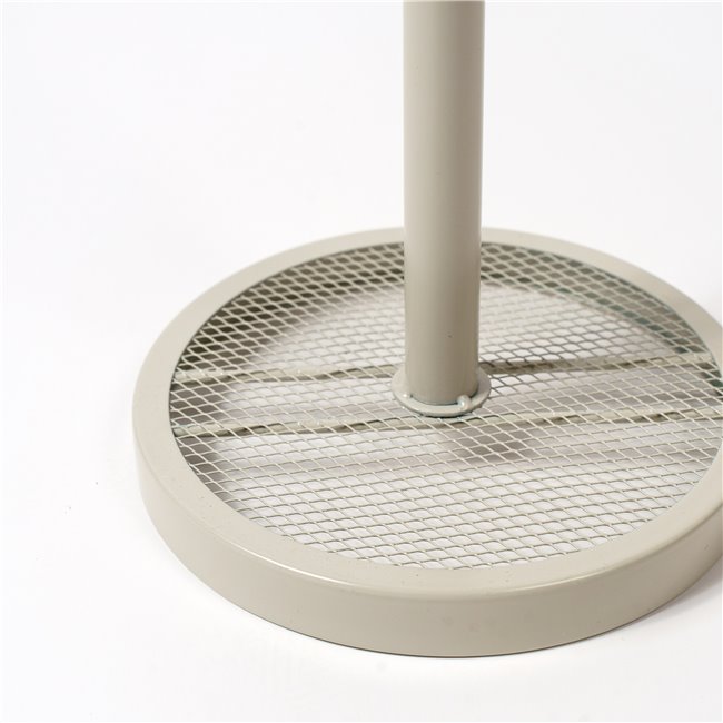 Kitchen towel holder MAYAJ, beige, metal, H33cm, D16cm