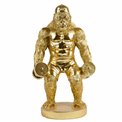 Декоративная фигурка Orangutan Gold, золотой цвет, H33x14x19cm