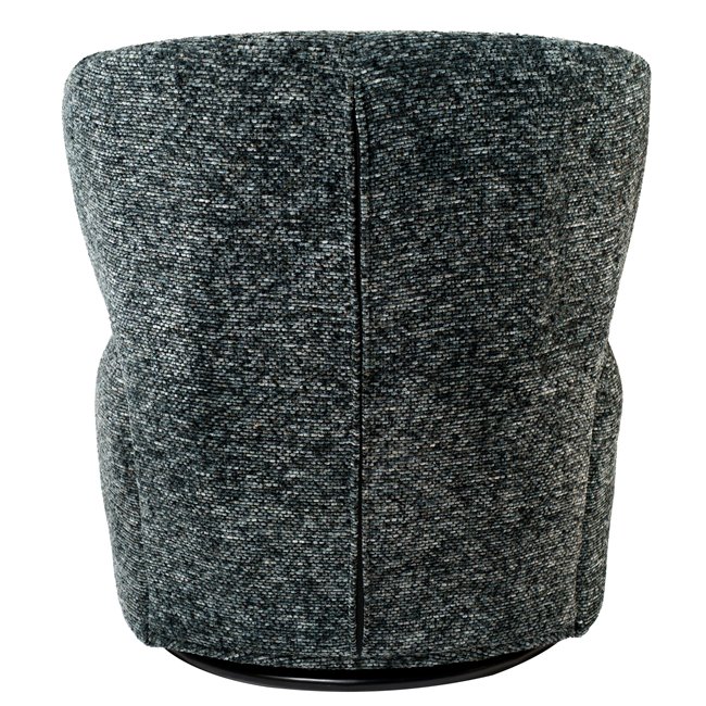 Armchair Daras, swivel, colorful 10, H76x76x73cm, seat 43cm