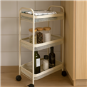 Metal trolley Mayaj, H79,6cm, 46,5x26,5cm