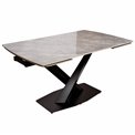 Extendable dining table Vogue, 12mm ceramic top, 140-210x90cm H76cm
