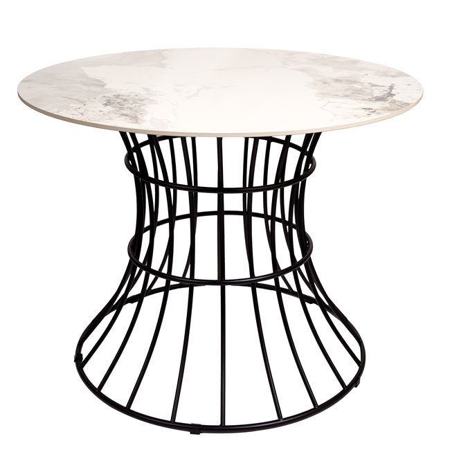 Круглый стол Belmondy, 12mm ceramic top, D100xH76cm