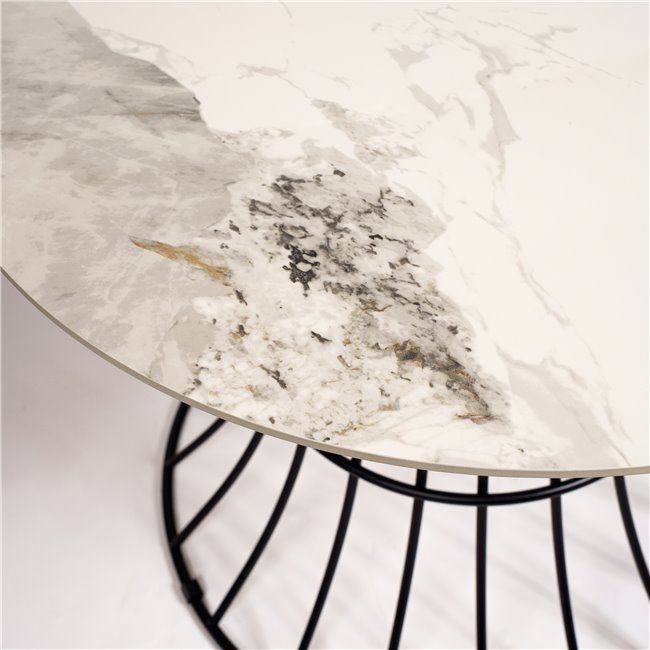 Круглый стол Belmondy, 12mm ceramic top, D100xH76cm