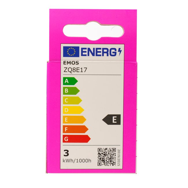 LED Bulb warm white, GU10 3W, 345lm, 3000K, H5.5x5x5cm