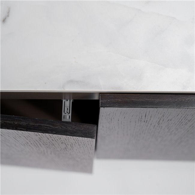 Буфет Romanna SB, 12 mm спеченный камень/MDF/дубовый шпон, H80x180x42cm