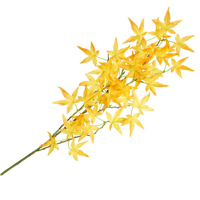 Декоративное растение Mountain Fire yellow, зеленый/желтый, H65cm
