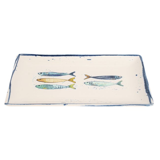 Обеденная тарелка Peixe Iberica, 20x13cm