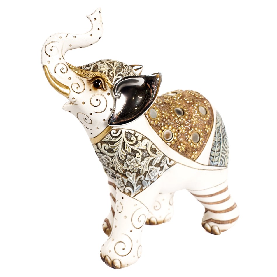 Dekoratiivne kuju Elephant Morani L, H26x24x10cm