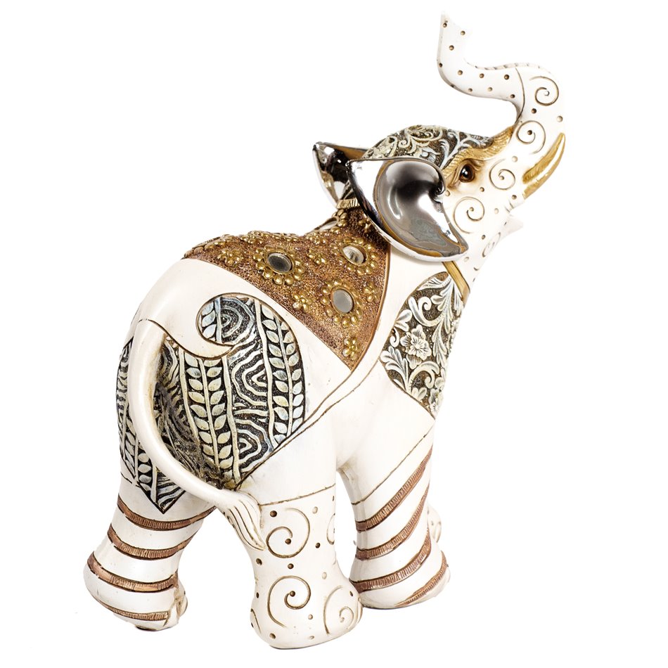 Dekoratiivne kuju Elephant Morani L, H26x24x10cm