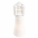 Table lamp Lighthouse, white, H35cm, D12cm, E14 20W(MAX)