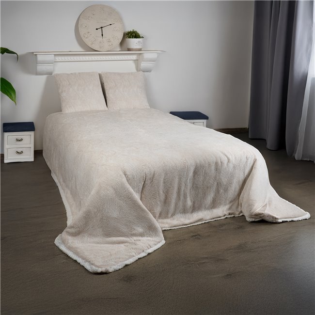 Bed cover Jolly, ivory, 220x240cm