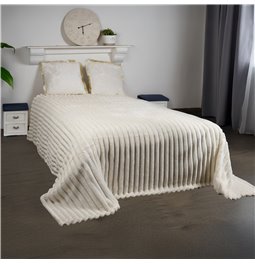 Bed cover Jukona, beige, 220x240cm