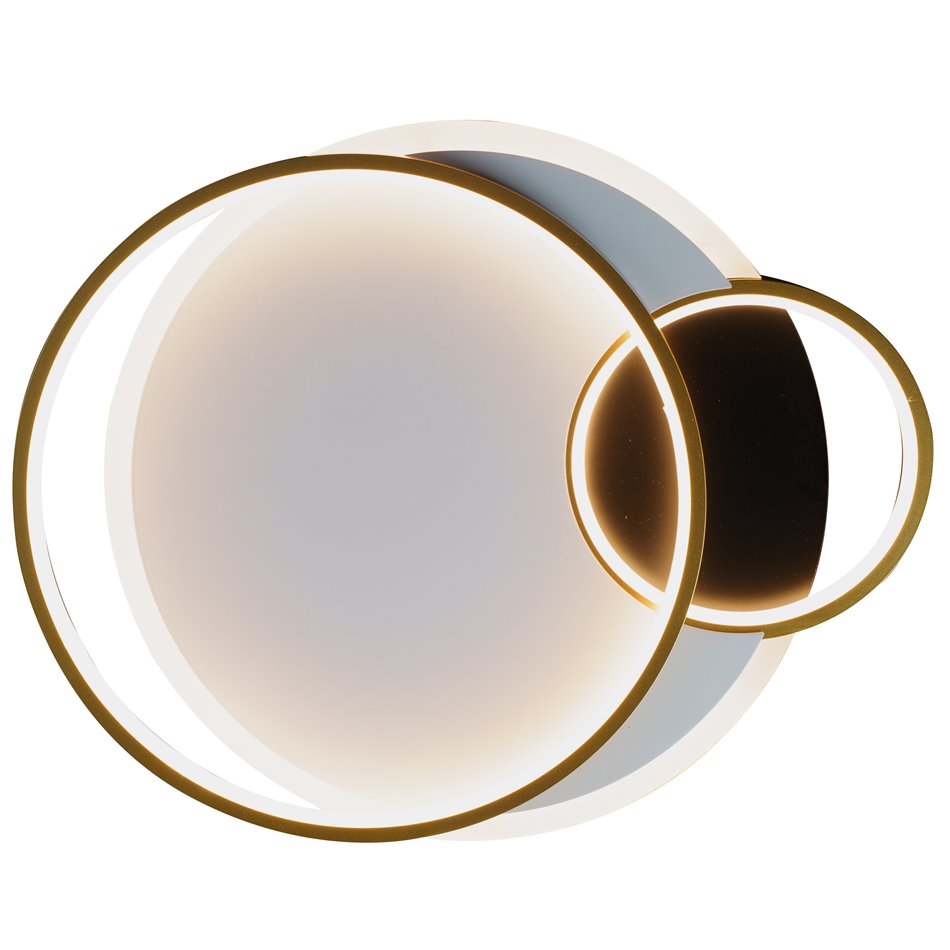 Потолочный светильник Mare, LEDx36W, 3000K, H7cm 50x40cm