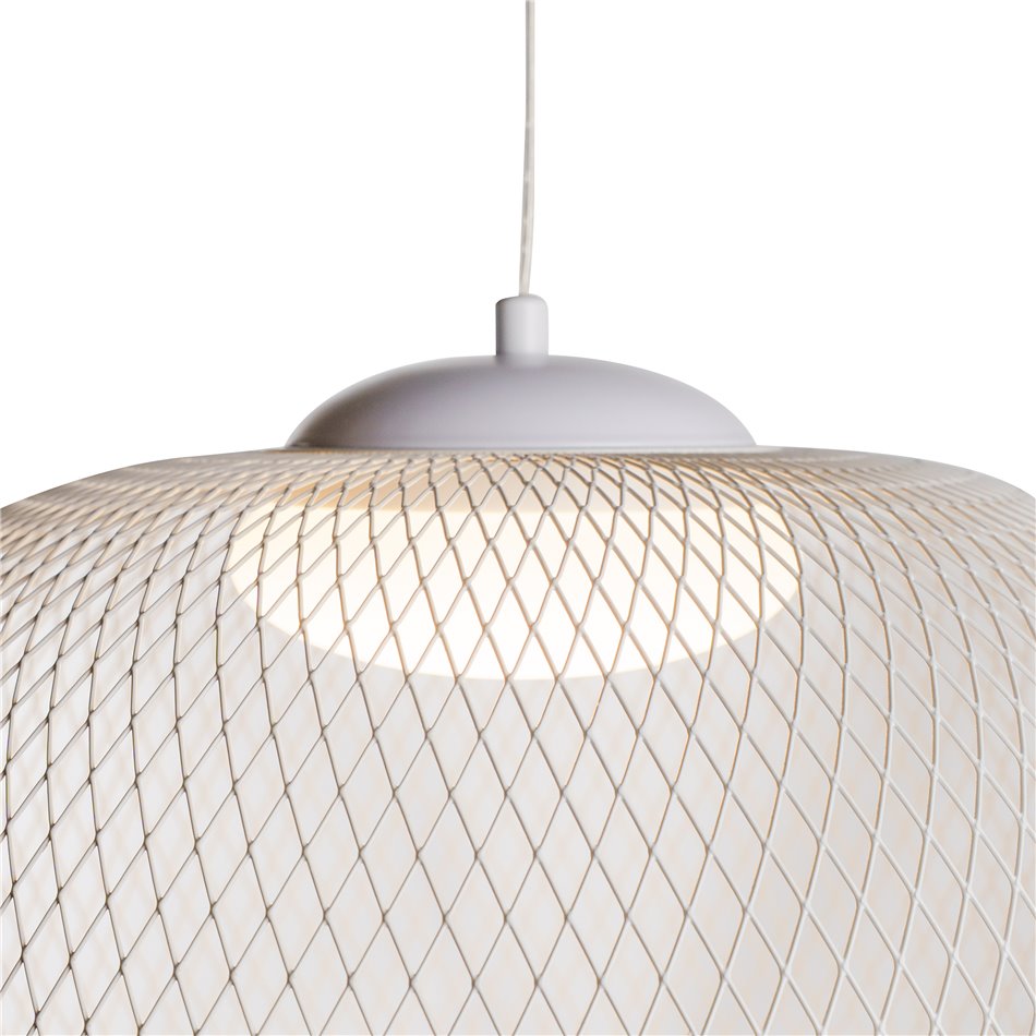 Подвесной светильник Mariolla A, белый, LEDx8W, 3000K, H40-130cm, D35cm