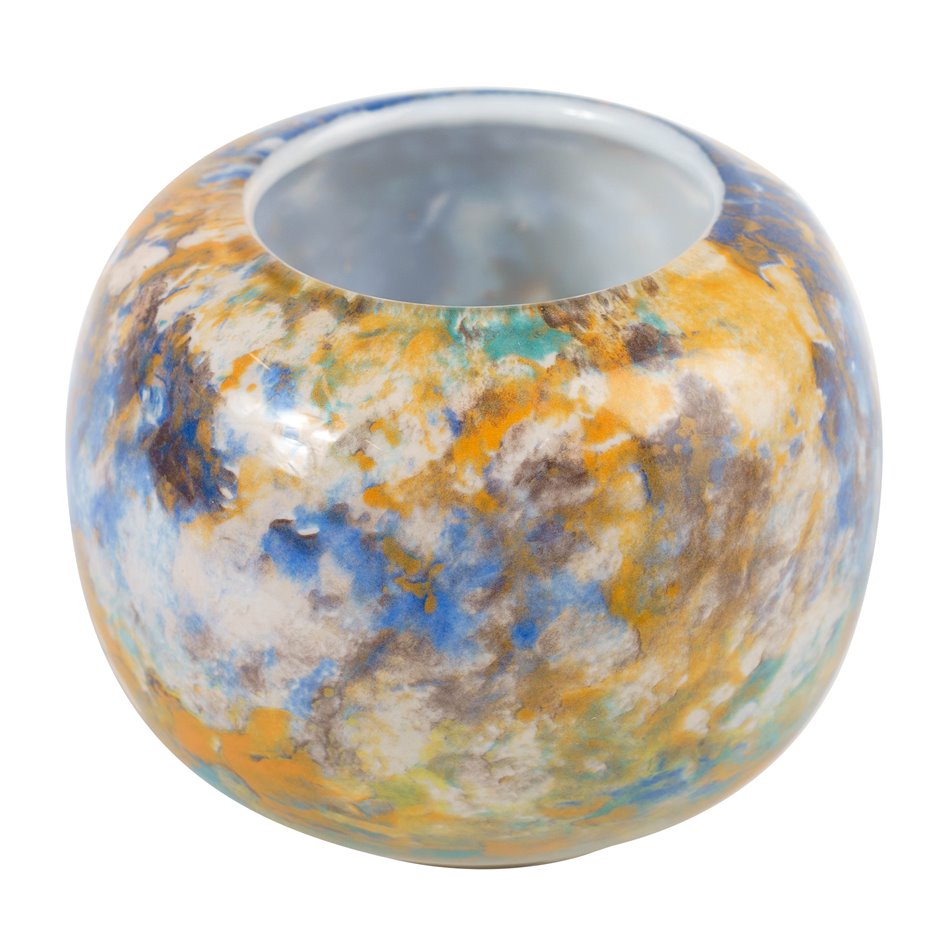 Vase Delvine S, glass, H11cm, D12.5cm