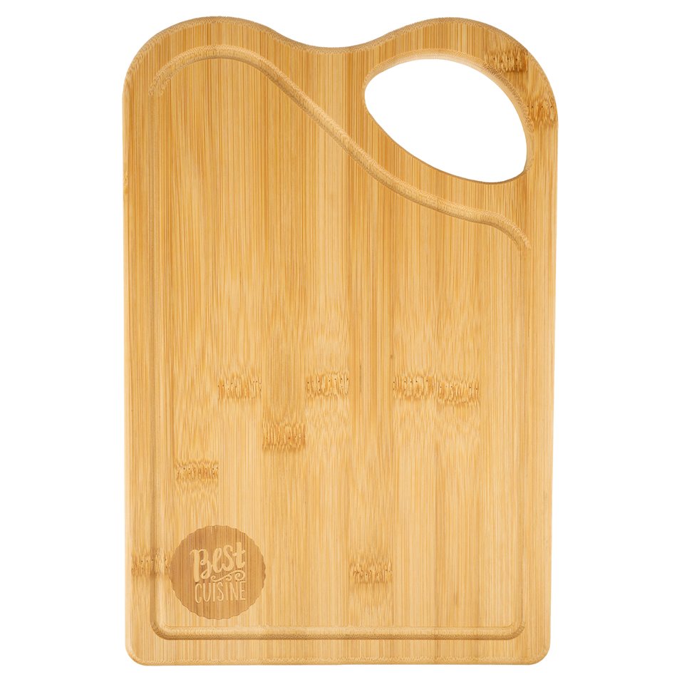 Bamboo cutting board BEST CUISINE, H1.5x33x22cm