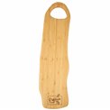 Bamboo cutting board ORGANIC FOOD, H1.5x48x14cm