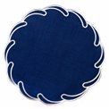 Placemat Palanga, blue, D38cm