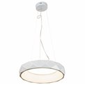 Подвесной светильник Rully white, белый, H18-110cm, D50cm, LED 28.8W, 3000K, 2300lm