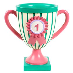 Dekoratiivne kuju Trophy, multi, H22x22.3x14.3cm