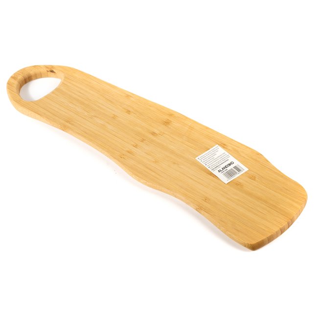 Bamboo cutting board ORGANIC FOOD, 48x14cm H1.5cm
