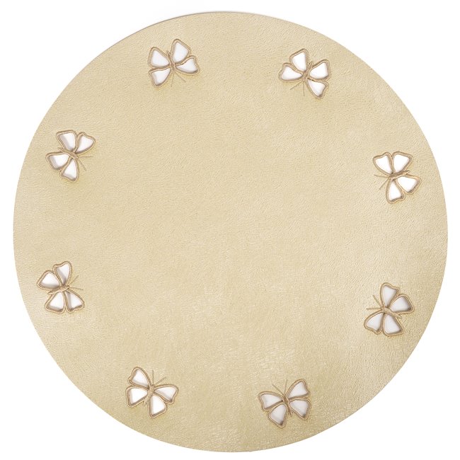 Placemat Padova, gray, D38cm