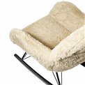Rocking chair Amoretto YFDR-2-K, taupe, H104x69x101cm, seat height 47cm