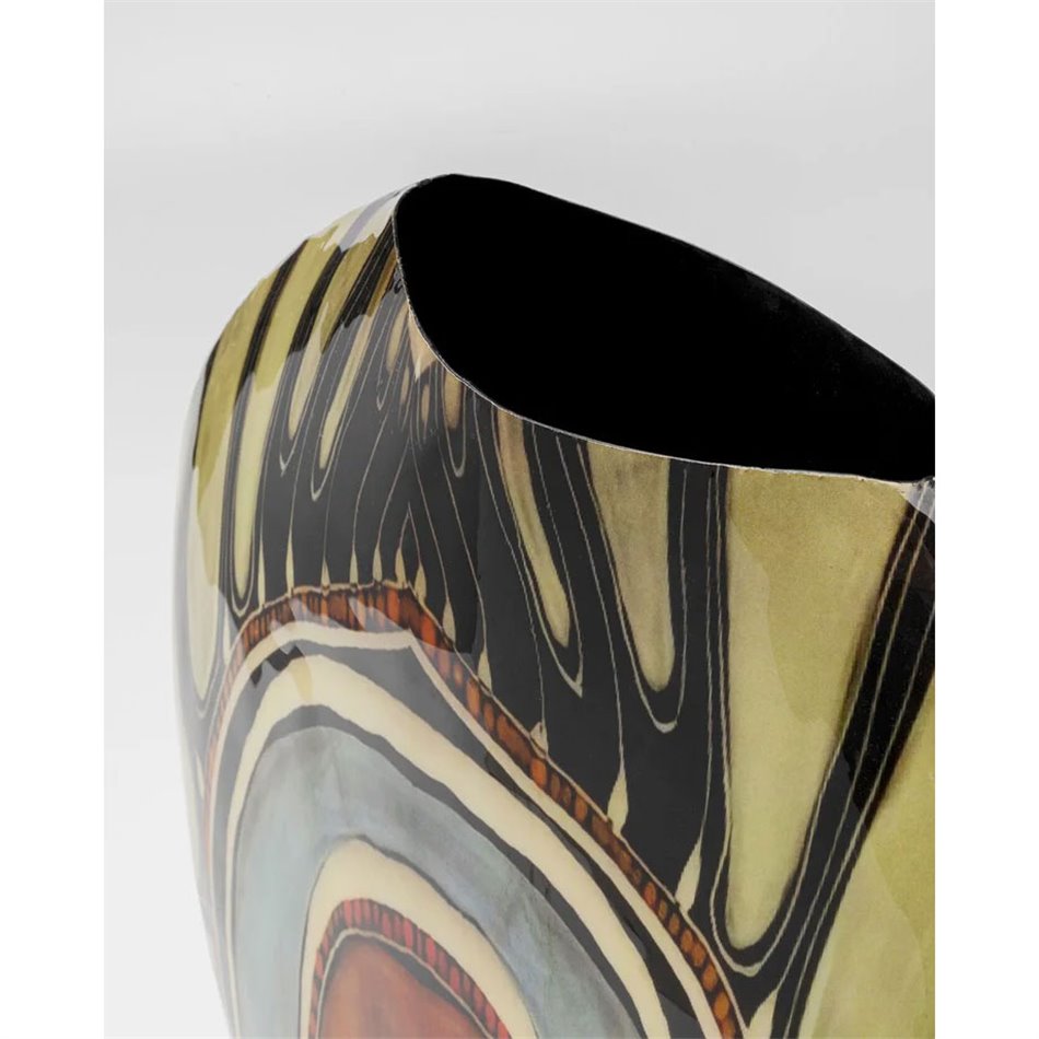 Vase Fabuloso Stone, aluminum, H31x25x7cm