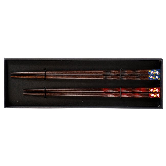 Wood chopstick 2 set, 23.5cm