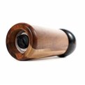 Spice grinder, wood/marble, black/brown, H15.5cm, D5.3cm