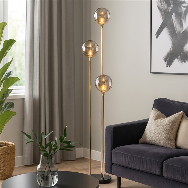 Floor lamp Al Capone, H176xD37cm, G9 3x3W(MAX)