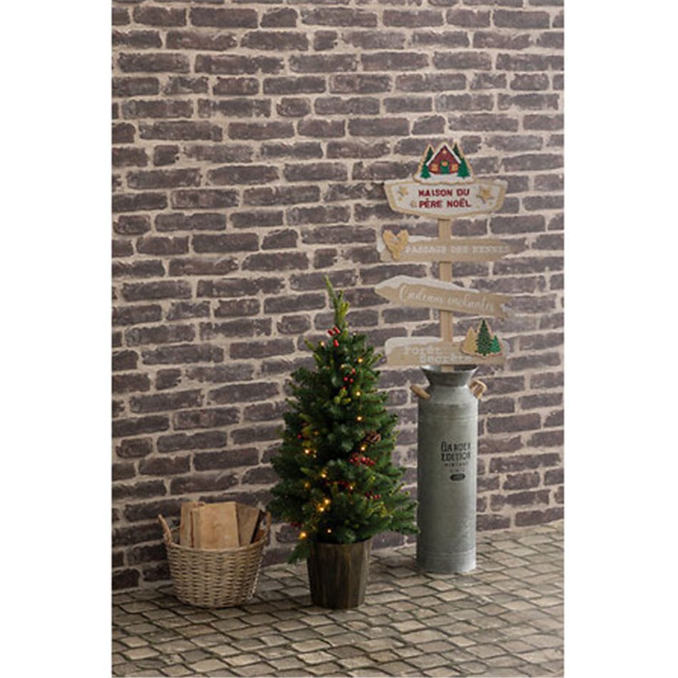 Декоративная ёлка в горшке Kappi, LED, H90cm, D50cm