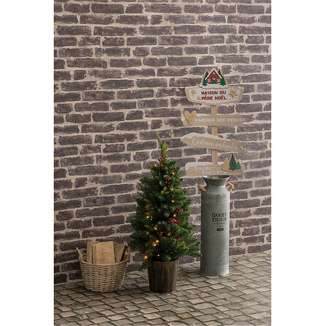 Декоративная ёлка в горшке Kappi, LED, H90cm, D50cm