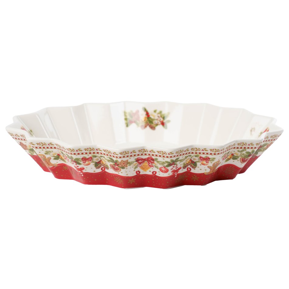 Serveerimisnõu CHRISTMAS MEMORIES, ovaalne, 25x17cm H4.5cm