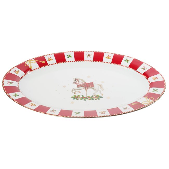 Serveerimisnõu CHRISTMAS TALE, ovaalne, 35x23,5cm
