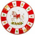 Side plate CHRISTMAS TALE, porcelain, D19cm