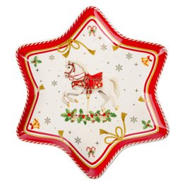 Тарелка CHRISTMAS TALE, в подарочной коробке, 22,5х22,5см