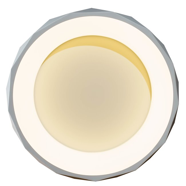 Ceiling lamp Ruidera white, H12cm, D50cm, LED 28.8W, 3000K, 2300lm