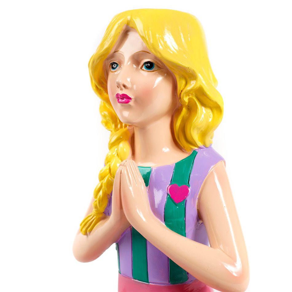 Ваза Yoga Lady L, multi, H25x21.5x13cm