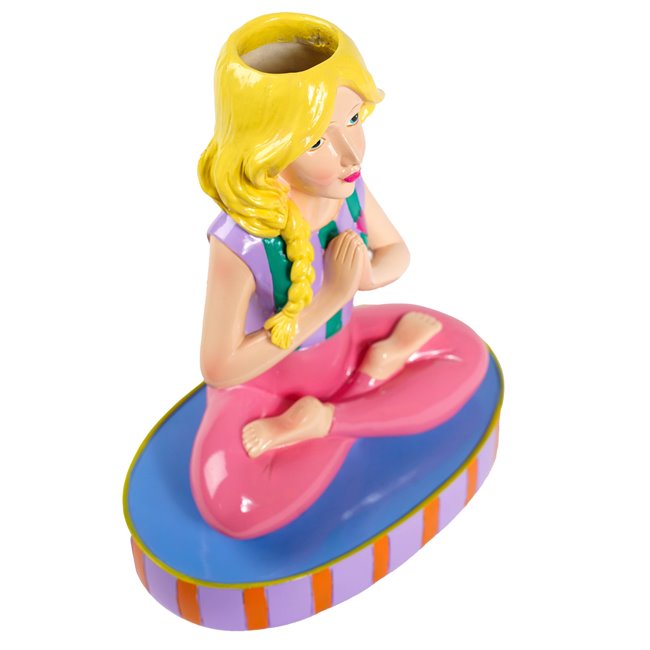 Ваза Yoga Lady L, multi, H25x21.5x13cm