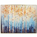 Canva Golden birches, 100x80x3.5cm